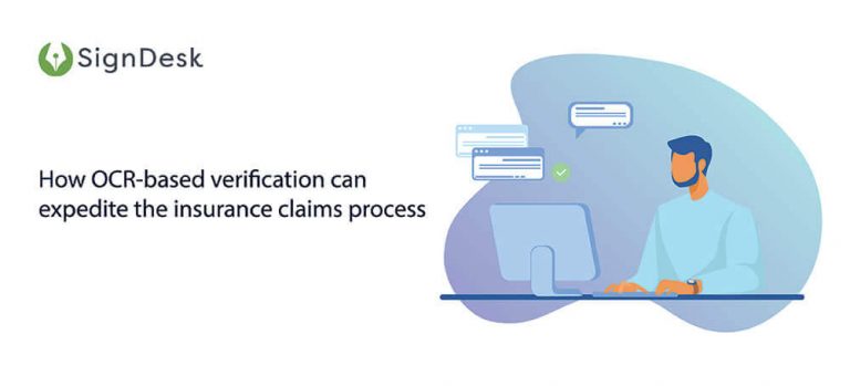 How OCR-based verification can expedite the insurance claims | OCR