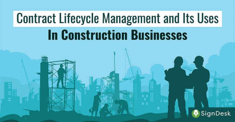 Contract Management Software CLM For Construction Business