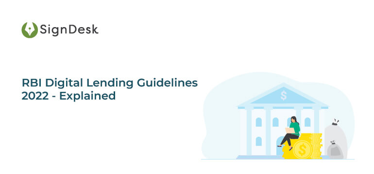 RBI Digital Lending Guidelines