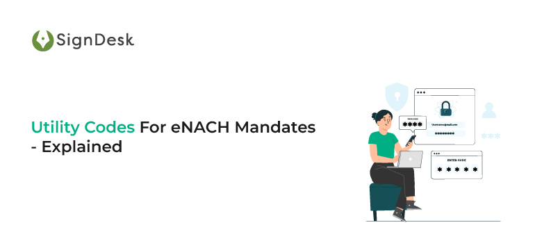 Utility codes for eNach mandates 