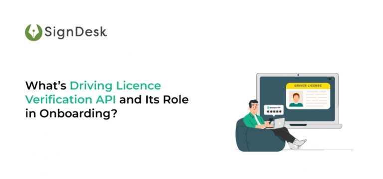 Verify Customers With Driving License Verification API | SignDesk