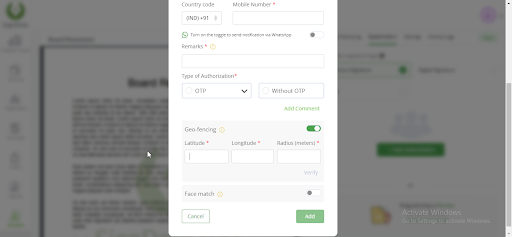 an image displaying the signer side of signdesk esign